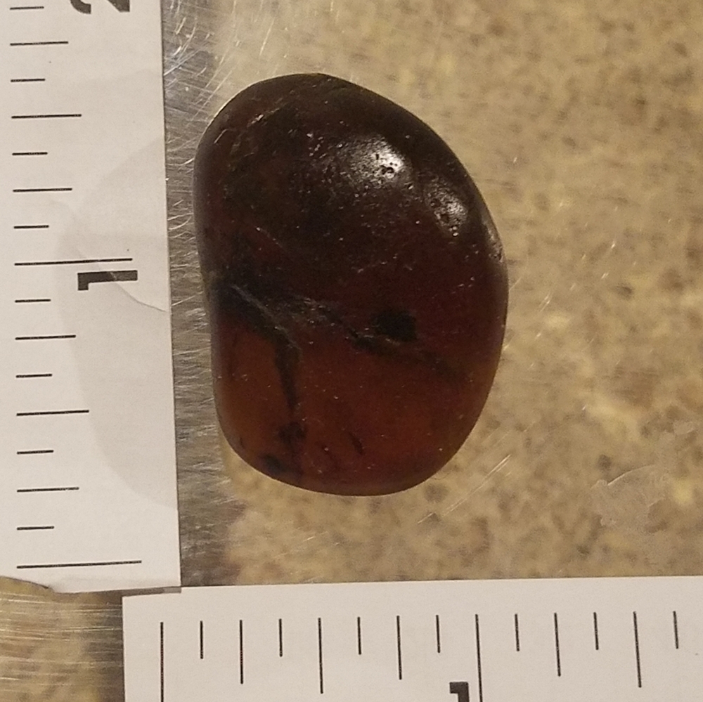 ANTIQUE BALTIC AMBER  7.6 GRAMS